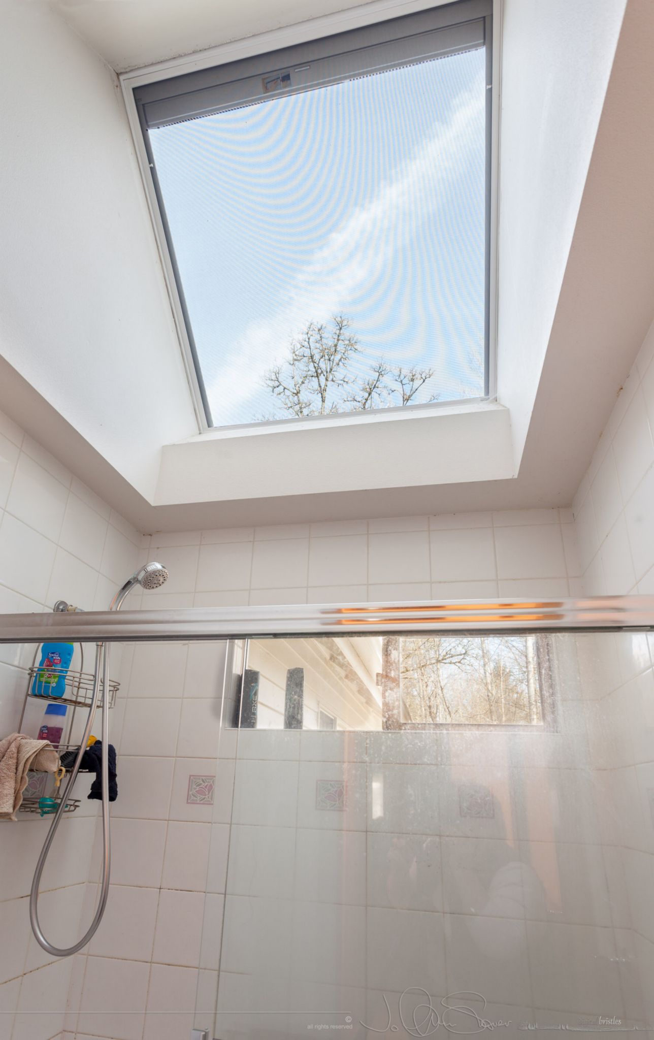 Skylight is the solar opening one we added during re-roofing in 2014