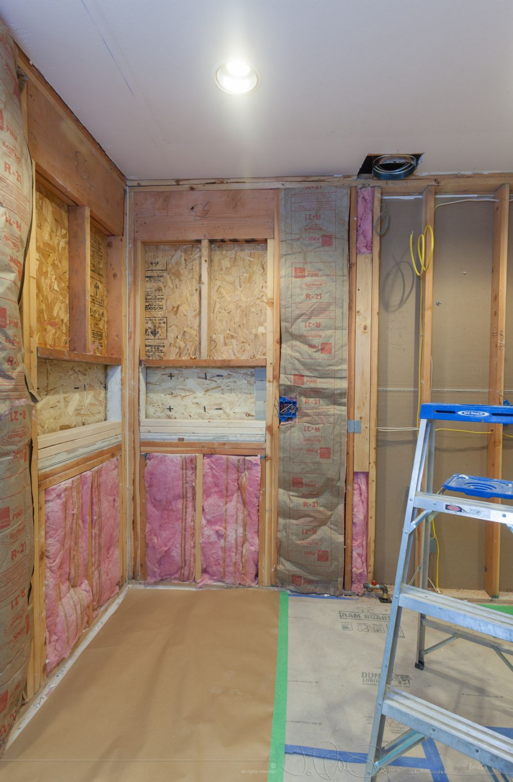 Insulate everything prior to drywall hanging. June 1st