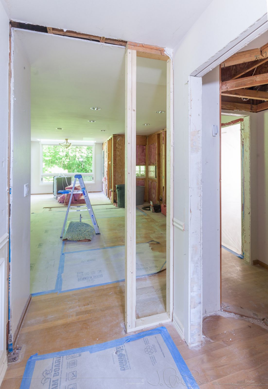 Pantry steals space from coat closet. May 18th 